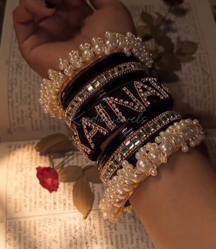 Handcrafted Name Bangles Churi