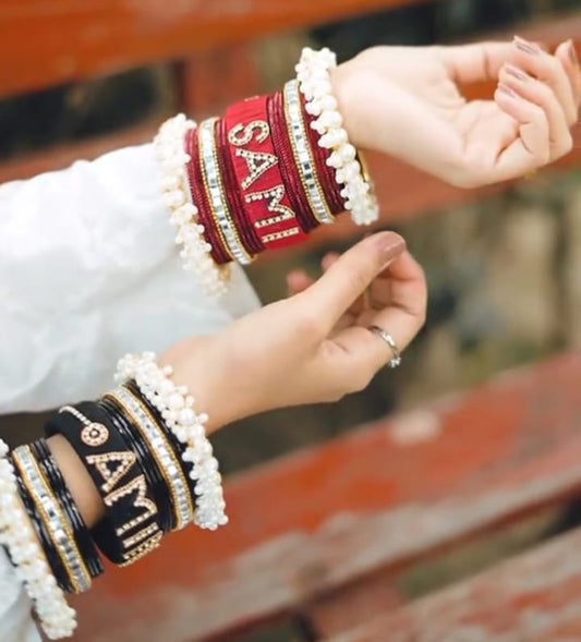 Customised Bangles Churi Set