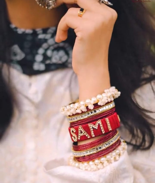 Customised Bangles Churi Set